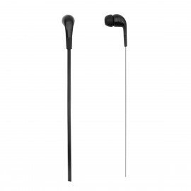 Audífonos Mobo Flat Alámbricos Negro