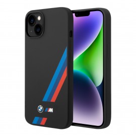 Funda Bmw Slanted Tricolor Negro IPhone 14 Plus