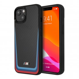 Funda Bmw Tricolor Track Negro IPhone 14 Plus