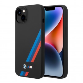 Funda Bmw Slanted Tricolor Negro IPhone 14