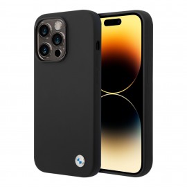 Funda Bmw Silicon Magsafe Negro IPhone 14 Pro