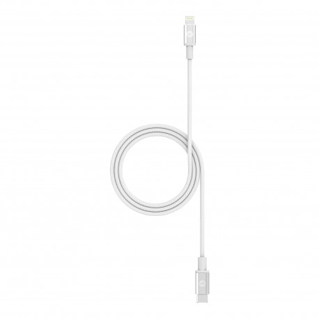 Cable Mophie Usb-A A Ligtning Blanco 1m