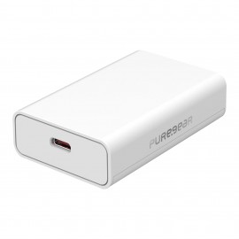 Cargador De Pared Pure Gear 1 Puerto Usb-C Blanco 45w