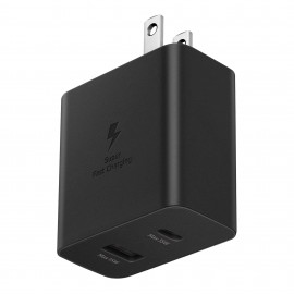Cargador de Pared Samsung 2 Puertos SB-A y Tipo C Negro 35 W