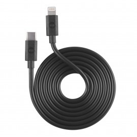 Cable Mobo Tipo C A Lightning Negro 2a 1m