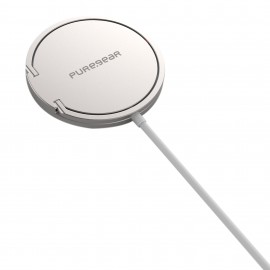 Cargador Inalámbrico Pure Gear Magnetico Gris 15w