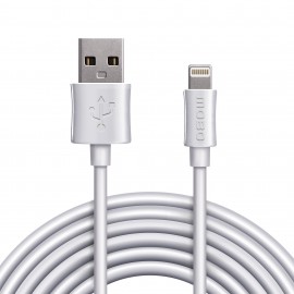Cable Mobo Certificado Lightning No.1 Blanco 2m