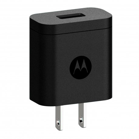 Cargador de Pared Motorola 1 Puerto USB-A Negro 10 W