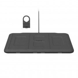 Cargador Inalámbrico Mophie Mat 4 en 1 Negro Roc