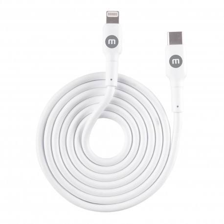 Cable Mobo Tipo C A Lightning Blanco 1 M