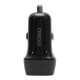 Cargador Para Auto Mobo Fast Negro 18 W