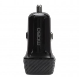 Cargador Para Auto Mobo Fast Negro 18 W