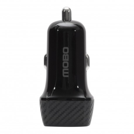 Cargador Para Auto Mobo Fast Negro 18 W