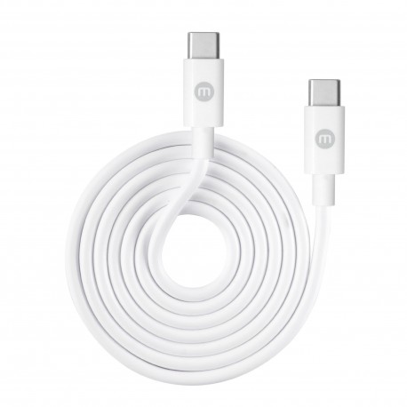 Cable Mobo Power Tipo C A Tipo C Blanco