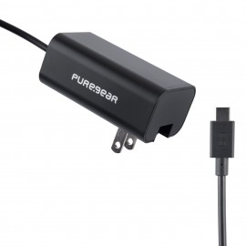 Cargador De Pared Pure Gear Punta Tipo C Negro 24W
