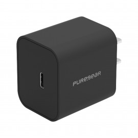 Cargador De Pared Pure Gear 1 Puerto Usb-C Negro 15w