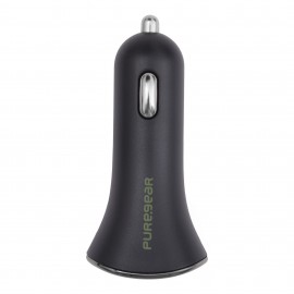 Cargador para Auto Pure Gear 2 Puertos USB-A Negro
