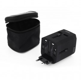 Cargador de Pared Mobo de Viaje Premium Negro
