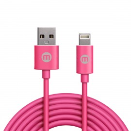 Cable Mobo No.0 Lightning Rosa 1M