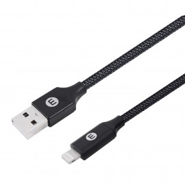 Cable Mobo Resistant Lightning Negro 1M
