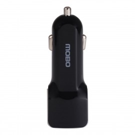 Cargador para Auto Mobo 2 Puertos USB-A Negro