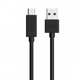 Cable Pure Gear Tipo C Gris/Negro 1.2M