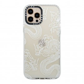 Funda Casetify Dragons iPhone 12 Pro/12 Transparente