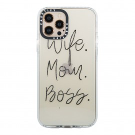 Funda Casetify Wife Mom Boss iPhone 12 Pro/12