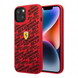 Funda Ferrari Silicone Scuderia Rojo IPhone 14