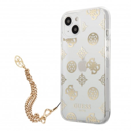 Funda Guess Peony Charm Oro IPhone 14