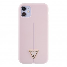 Protector Guess Shiny Triangle Morado IPhone ONE 11