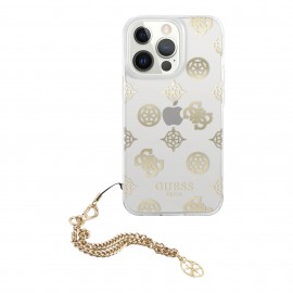 Funda Guess Peony Charm Oro IPhone 14 Pro