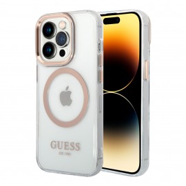Funda Guess Outline Magsafe Oro IPhone 14 Pro