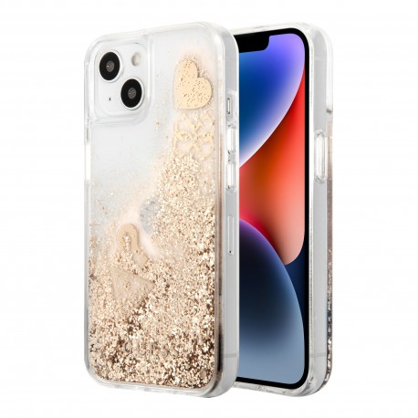Funda Guess Glitter Gold IPhone 14