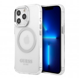 Protector Guess Magsafe Plateado IPhone 13 Pro Max