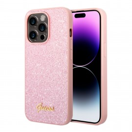 Funda Guess Glitter Flakes Rosa IPhone 14 Pro Max