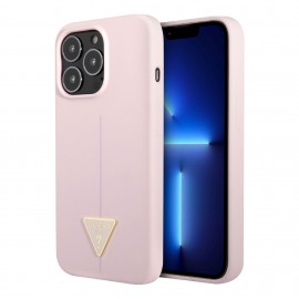 Funda Guess Shiny Triangle Morado Iphone 13 Pro Max