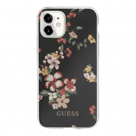 Funda Guess Flower Iphone 11 Negro