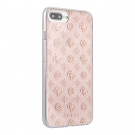 Funda Guess Peony Solid iPhone 8/7 Plus Rose Gold