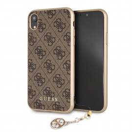 Funda Guess Charm iPhone XR Café
