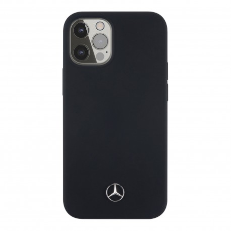 Funda Mercedes Benz Silicon iPhone 12 Pro/12 Negro