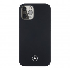 Funda Mercedes Benz Silicon iPhone 12 Pro Max Negro