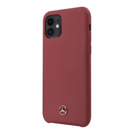 Funda Mercedes Benz Silicon iPhone 11 Rojo