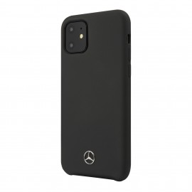 Funda Mercedes Benz Silicon iPhone 11 Negro