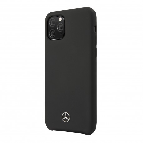 Funda Mercedes Benz Silicon iPhone 11 Pro Max Negro