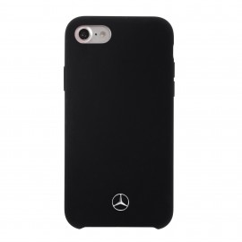 Funda Mercedes Benz Silicon iPhone SE/8/7/6 Negro
