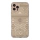 Funda Mobo Glam Glyph iPhone 12 Transparente