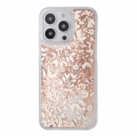 Funda Mobo Glam Leaves iPhone 13 Pro Max Gold