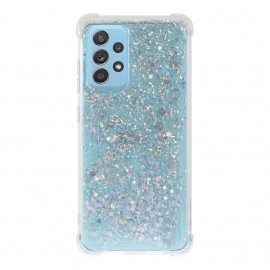 Funda Mobo Glam Sparks Samsung A52 Transparente