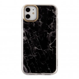 Protector Mobo Glam Marmol Negro IPhone ONE 11